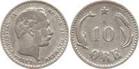 Dänemark, Königreich 10 Öre Christian IX., 1863 - 1906 -