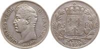 Frankreich, Königreich 5 Francs Karl X., 1824 - 1830, Bordeaux -