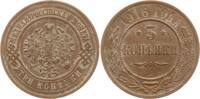 Russland 3 Kopeken Nikolaus II., 1894 - 1917, St. Petersburg -
