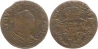 Polen, Königreich Kupfergroschen (3 Schillinge, Grosz) August III., 1733 - 1763, (Friedrich August II von Sachsen), AVGVSTVS, Guben -