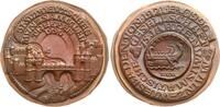 Mainz, Stadt Bronzemedaille von Huster, Baden-Baden, 75 Jahre Numismatische Gesellschaft Mainz-Wiesbaden -