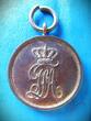 Deutschland / Oldenburg / Schleswig-Holstein Medaille / Orden 1848 / 1849 (1898) Erinnerungsmedaille für Veteranen von 1848/49 - OEK 1557 - selten VF Öse mit Bandring
