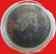 2 Dollars 2020 Niue - 2 NZ $ 1 oz silver coin + Rhodium - desert life - Meerkat PP + Zertifikat - wie abgebildet