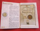 Italien / Italia / Italy 2 Euro 2013 2 € Gedenkmünze - Giovanni Boccaccio BU, BU, im Blister / coincard / Folder