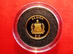 Samoa 10 Tala 2005 Gold Proof in Kapsel