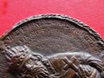 Heiliges Römisches Reich Deutscher Nationen Bronzeguss-Medaille auf Vater - Mutter - Gehorsam - Religion - interessant! VF