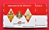 Monaco Euro KMS Monaco original Mint Set 2002 in Euro coinage -