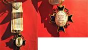 Italien / Loreto / Vatikan - Kirchenstaat Lorettokreuz 1. Klasse Lauretan Cross - 1.st class decoration - scarce -