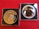 Liberia 5 Dollars color silver coin - History of railroads - China Railways Typ SY -
