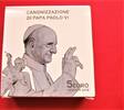 Vatikan 5 Euro 5 Euro coin Vatican - silver - Proof - Canonization Pope Paul VI. -