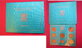 Vatikan Euro KMS Vatican Original Euro Coin Set light green Folder -