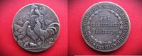 Landwirtschaft / Geflügelzucht / Rheinland Medaille v. Oertel - silberfarben - f. züchterische Leistungen - Geflügelzucht -