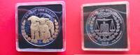 Somaliland 1000 Shillings Jahr der Ziege - chin. Horoskop - Lunar - Silberunze - GOLDEN ENIGMA - Ruthenium -