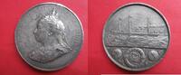 Grossbritannien / England / UK / United Kindgom Medaille Tin medal - Queen Victoria - Diamond Jubilee + British Commerce - Spink & Son -