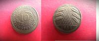 Deutschland / Weimarer Republik 10 Reichspfennig Deutschland - 10 Pfennig - J.317 - Fehlprägung - dezentriert -