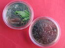 Österreich / Austria 3 Euro 3 Euro color coin - Frog -