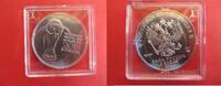 Russland / Russia 3 Rubel USSR 1 oz Russian silver coin Russia 3 Roubles FIFA Word Cup - Soccer -