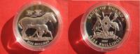 Uganda 2000 Shillings Silber- Zebra - Zebras - Zebres - selten - nur 2500 Expl. -