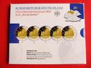 BRD Deutschland 2 Euro-Gedenkmünzenset Blister BRD 2 Euro Gedenk im Set ADFGJ Michaeliskirche Hildesheim, Spiegelglanz, -
