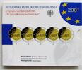 BRD Deutschland 2 Euro Gedenkmünzenset Blister BRD 2 Euro Gedenk im Set ADFGJ Spiegelglanz - 50 Jahre Römische Verträge -