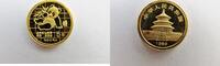 China 5 Yuan 1/20 Unze Gold - PANDA - 1,55g Feingold - -