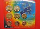 Spanien Euro KMS Spain official Euro coinset 2001 -