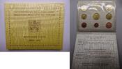 Vatikan Euro KMS Vatican Original Euro Coin Set 2009 yellow Folder -