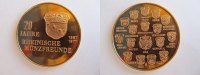 Numismatik Medaille Rheinland - Münzen - 20 Jahre Rheinische Münzfreunde -