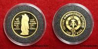 DDR 10 Mark Gold 2003 NP Befreiung vom Faschismus Honecker-Gulden in GOL... 364.13 &pound;  +  21.42 &pound; shipping