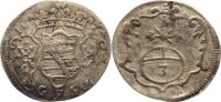 Sachsen-Neu-Weimar 1640-1728 Dreier Johann Ernst 1662-1683. -