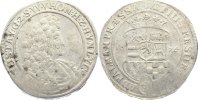 Sayn-Wittgenstein-Hohenstein 2/3 Taler Gustav 1657-1701. -