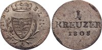 Sachsen-Coburg-Saalfeld Kreuzer Franz Friedrich Anton 1800-1806. -