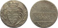 Sachsen-Coburg-Saalfeld 6 Kreuzer Franz Friedrich Anton 1800-1806. -