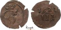 Göttingen, Stadt Kipper Cu 3 Pfennig -