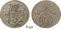 Sachsen-Coburg-Saalfeld 6 Pfennig Franz Josias 1745-1764. -