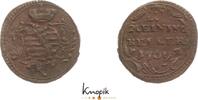 Sachsen-Meiningen Cu Heller Charlotte Amalie 1763-1775. -