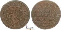 Sachsen-Alt-Weimar 1573-1640 Cu Rechenpfennig Friedrich Wilhelm und Johann 1573-1602. -