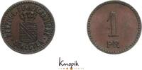 Sachsen-Meiningen 1 Pfennig Georg II. 1866-1914. -