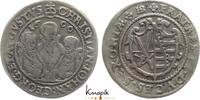 Sachsen-Albertinische Linie 1/4 Taler Christian II. und seine Brüder unter Vormundschaft 1591-1601. -