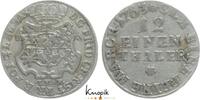 Sachsen-Albertinische Linie 1/12 Taler Friedrich Christian 1763. -