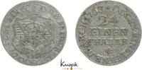 Sachsen-Albertinische Linie 1/24 Taler Friedrich Christian 1763. -