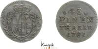 Sachsen-Albertinische Linie 1/48 Taler Friedrich August III. 1763-1806. -