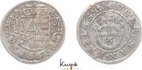Sachsen-Albertinische Linie 6 Pfennig Johann Georg II. 1656-1680. -