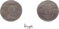 Sachsen-Albertinische Linie 1 Pfennig Johann Georg III. 1680-1691. -
