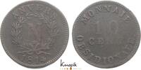 Frankreich 10 Centimes Napoleon I. 1804-1814, 1815. -