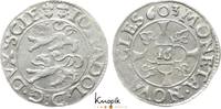 Schleswig-Holstein-Gottorp Doppelschilling (1/16 Taler) Johann Adolf 1590-1616. -