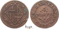 Spanien-Barcelona 4 Quartos Joseph Napoleon 1808-1814. -