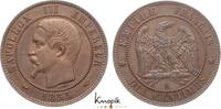 10 Centimes 1855  A Frankreich Napoleon III. 1852-1870. vorzüglich