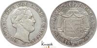 Sachsen-Albertinische Linie Ausbeutetaler Friedrich August II. 1836-1854. -
