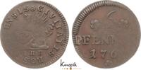 Mecklenburg-Rostock, Stadt Cu 6 Pfennig -